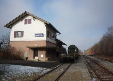 Bahnhof Hemishofen (km 34,33)