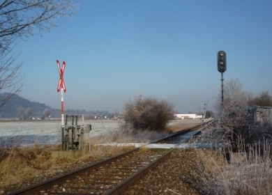 Bahnübergang Arlenerstr. (km 38,4)