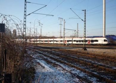 Einfahrt nach Singen (km 44,5)